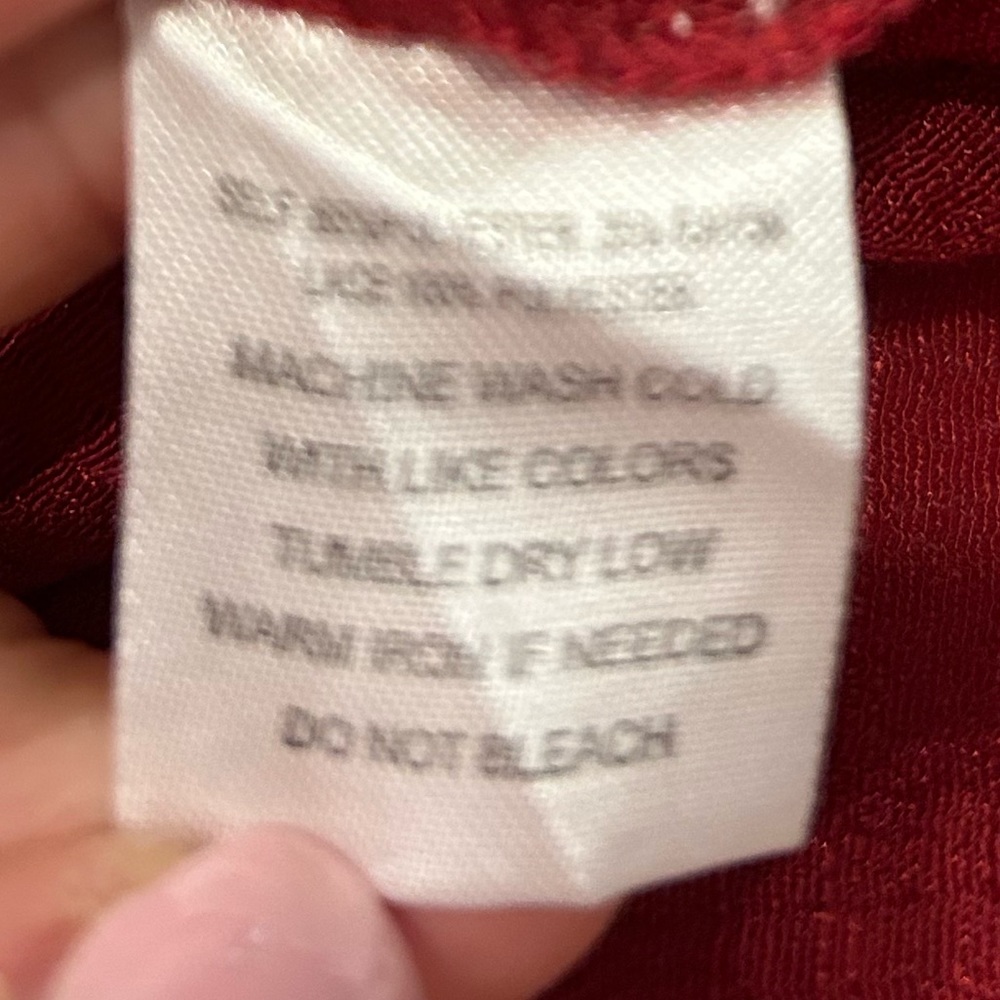 Red BOHO Top - Picture 6 of 7